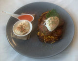 Sweet Corn Fritters - Full and 1/2